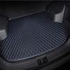 HIPATU Auto Tappetino per Bagagliaio per Jeep Compass 2022 2023 2024, Antiscivolo Impermeabile Protezione Auto Vasca Baule Tappeto Accessori,C-Black-Blue