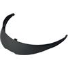 MTDVZR K1 - Spoiler posteriore per casco da moto, compatibile con AGV K1, casco di ricambio, spoiler posteriore, ricambio per casco (nero opaco)