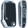 ontto Custodia per chiave adatta per Kia Sportage MK5 Soul Ceed CD Forte Cerato K3 GT Seltos Sorento Serato BD 3 Tasti TPU Cover Chiave Auto Cover Cover Cover Chiave Cover Cover Chiave Accessori Nero