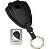 ontto Custodia portachiavi in pelle per moto, adatta per BMW R18 Classic Transcontinental Roctane R18B 2020-2025, custodia per chiavi, portachiavi, colore nero
