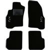 QUEMAR Tappetini Auto compatibili con Alfa Romeo Mito dal 2008 / Kit Tappeti in Moquette e Gomma su Misura (Set 2 Anteriori + 2 Posteriori) / Ricami e Colori Personalizzati (Bordo Perla, 2 Ricami)