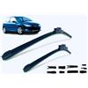 Generico Coppia Spazzole Tergicristallo Compatibili con PEUGEOT 206, 206 CC 2000-2007, 206 PLUS DAL 2009, 206 SW, 207 E 207 SW DAL 06/2005 - Misure 65 40 cm Tergicristalli per Parabrezza Anteriore