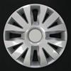 Rixto Kit di 4 copricerchi compatibili con RENAULT CLIO III (modello 2005) - diametro 15