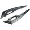 Generic laterali per moto, spoiler aerodinamico, alette laterali per moto | 1 paio di alette aerodinamiche per scooter e moto