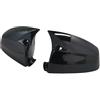 Vpepmwg Tappi Specchietto Retrovisore Retrovisore Laterale Per BMW Serie 5 6 7 E60 E61 E63 E64 F01 F02-F04 F06 F07 F10 F11 F12 F13 Copertura Specchietto Retrovisore Laterale Fibra Carbonio Nera(Black)
