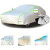 GUNJKM Telo Antigrandine Per Auto Per Jeep Compass 2000-2023 2024, Telo Copriauto Da Esterno, Tessuto Oxford, Telo Auto Impermeabile Traspirante, copertura per auto sottile，Copertura Per Auto Anti Grandine I