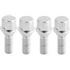 RDEQKIVZ Viti Pneumatici Auto Compatibile Con Jeep Per Cherokee 2014-2022 Per Compass 2018 2019 2020 2021 2022 4 Pz Auto Esagonale Ruota Lug Bulloni Dadi Parti