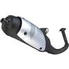 Maxtuned Impianto di scarico completo LeoVince, in acciaio, con omologazione per il motore Aprilia Scarabeo 50 Street AC Piaggio