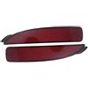 FEILIDAPARTS FEILDIAPARTS Riflettore paraurti posteriore rosso sinistro destro, destinato per Mazda 2 2003.04-2007.10