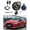 D'ANGELO 1988 Kit Ruotino di Scorta 17 compatibile con Toyota Yaris 5 fori (07/2020>) con Cric, Chiave, Vite, Guanti e Sacca