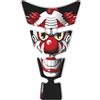 ONEDESIGN PROTEGGI SERBATOIO UNIVERSALE RESINATO_ UNIVERSAL TANK PAD_CLOWN_CGSCLOWP (ROSSO)