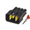 EVURU Connettori a filo elettrico impermeabile a 8 pin/way DJ7081Y-2.3-11/21 Spina dell'adattatore del connettore dell'automobile maschio e femminile Fw-c-8m-b (Color : Male)