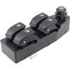 Gnshdg Pulsantiera Alzavetro 202005158 Per Chevrolet Per Aveo Berlina Hatchback Pontiac G3 Wave 2007-2011 Pulsante Alzacristallo Anteriore Sinistro Lato Guida Pulsantiera Alzacristalli