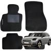 W-Parts SERIE 4 TAPPETI - TAPPETINI IN MOQUETTE NERI PER MINI COUNTRYMAN U25 dal 2023 ->