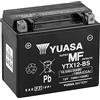 Yuasa Batteria moto Yuasa YTX12-BS - Senza manutenzione - 12 V 10 Ah - Dimensioni: 150 x 87 x 131 mm compatibile con Kawasaki W800 800 2011