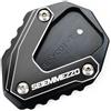 DAGMARA Cavalletto Estensione Piede Laterale per Moto Morini SEIEMMEZZO SCR STR 650 2023 Accessori Moto Cavalletto Piede Cavalletto Laterale Ingranditore Pad Valvola della Gomma Caps