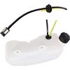 HURI Serbatoio benzina per Fuxtec MFS520 2 in 1, decespugliatore 4 in 1, tagliasiepi High enaster 3PS 52 ccm