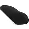 Moto Discovery Coprisella compatibile con Piaggio Liberty 125/150 ABS 2016-2019 nero con cuciture grigie