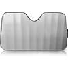LEIVESTE-Parasole Auto Parabrezza, Interno Pieghevole Con Chiusura Clip, Coprisole Contro i Raggi UV, per Macchina (Medium-(70x130cm))