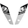 labelbike - Adesivi 3D Moto Parasteli Decorazioni e Protezioni in Resina con Licenza Ufficiale Moto Morini SEIEMMEZZO SCR - Colore Grigio Carbonio Nero