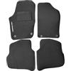 Susy Shop Tappetini In Moquette Compatibili Per Polo 6R dal 2009 al 2014 in moquette nero, Set Tappeti Auto Sagomati Neri Con 4 Clip Di Fissaggio E Battitacco Rinforzato