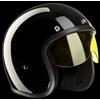 CARAMBAShop Bandit Helmets - Visiera Stick-On per Casco Jet - Anti-graffio, protezione UV JETVISIST (giallo)