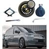 D'ANGELO 1988 Kit Ruotino di Scorta 16 compatibile con Volkswagen Caddy/Caddy Life con Cric, Chiave, Guanti e Sacca