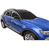 J&J AUTOMOTIVE Deflettori d'Aria per Volkswagen T-Roc Dal 2017, Set da 2 Pezzi, Nero Fumé Oscurato Heko