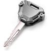 CCYYMOWOK Moto Protezione Custodia Copertura per Chiave in alluminio per Kawasaki Z900 Z650 Ninja 650 500 1000 Versys650 2017-2024 Z400 Z500 Ninja400 Ninja500 SE Eliminator 500 Accessori (Grigio)
