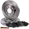 ATEC Germany Set freni asse anteriore incl. dischi freno Ø 266 mm ventilati + pastiglie freno anteriori Compatibile con CITROËN C2 (JM_), C2 ENTERPRISE (JG_), C3 I (FC_, FN_)