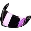 Shkalacar Visiera Casco per Casco Integrale AGV K1 K3SV K5 Casco Moto Antivento
