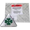 Alfa Romeo Stemma Logo Emblema originale lato passeggero destro Quadrifoglio Argento Verde Incollato 50522051