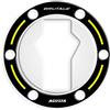 AZgraphishop PROTEZIONE TAPPO BENZINA RESINA 3D COMPATIBILE CON MV AGUSTA BRUTALE/DRAGSTER GP-510(M) (Fluo)
