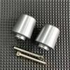 ZYUHUA Per: Honda NSS350 FORZA350 FORZA 125 300 250 Accessori Moto CNC Manopole for manubrio Estremità del manubrio Spina Anti vibrazioni 7/8 Inch 22mm(Gray)