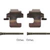 FEBI BILSTEIN Kit accessori, Pastiglia freno 181473 Compatibile con: FIAT 500, 500 C, CINQUECENTO, PANDA, PANDA Kasten/Schrägheck, PUNTO, PUNTO, PUNTO Cabriolet, PUNTO Kasten/Schrägheck, PUNTO Van