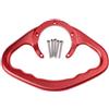 Smarbettiy Maniglia per serbatoio del carburante per moto, in alluminio CNC, maniglia di sicurezza per passeggeri, compatibile con R1 R6 FZ1 FZ6 MT Series, presa sicura antiscivolo per serbatoio (rosso)