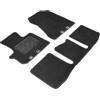 WALSER Comfort Tappetini in feltro di feltro compatibili con Toyota IQ 11/2008-12/2015