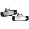 SMLZZC Auto Illuminazione Targa Posteriore Per Fiat Per Ducato II 1994-2006 Per Scudo I 1996 1997 1998 1999 2000 2001 2002 2003-2006 2 Pezzi LED Bianchi Luce Targa