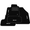 Somer Car Tappetini compatibili con Renault Megane 4 2016-2025, Ricamo Sport, Kit tappetini Auto Personalizzati, Set tappetini, Moquette Auto