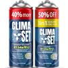 Clima Set Sostituzione gas R134a 3 in 1 1 1 x 235 g per aria condizionata auto R134a 1 x 235 g Refrigeratore per aria condizionata per auto - Gas per aria condizionata per auto
