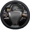ZSHYTWE Coprivolante per Toyota IQ per Scion IQ Coprivolante per Auto in Microfibra E Pelle Accessori per Interni Auto Protezione Custodia Volante(Nero)