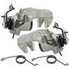 ATEC Germany 2x pinza freno posteriore destra e sinistra con 1 pistone | Compatibile con: AUDI A4 B5, A4 B5 Avant, A6 C5, A6 C5 Avant, SKODA SUPERB I, VW PASSAT B5, PASSAT B5 Variant, PASSAT B5.5