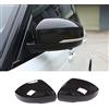 YIWANG ABS Copertura per specchietto retrovisore laterale in fibra di carbonio, 2 pezzi per Evoque 2016-2019, per Discovery Sport 2015-2019, per Jag F-Pace X761 (specchietto laterale in fibra di