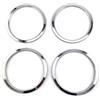 AXTAZS Modanature Interne Compatibile Con Nissan Per Qashqai Per J11 2014 2015 2016 2017 2018 2019 Copertura Altoparlante Porta Auto Decorazione Rifinitura Adesivo