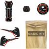 Resin Bike Kit Adesivi Moto Compatibili con Ktm 790 Duke 2018 2020. Protezioni Moto Serbatoio da Urti e Graffi. Adesivi 3D Resinati per 790 Duke 2019 Serbatoio