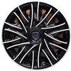 GTTCCG FCA | Coppa Ruota Borchia Lancia Ypsilon 2018 | Ricambio Originale Codice 735686258, Plastica, Argento