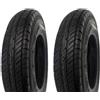 ECOVELO 2 Pneumatici 4.00 - 10 Copertoni TUBE TYPE 4 P.R. (tele) Per Ruote Carrello Rimorchio Barca Trasporto Appendice Gomme 60J