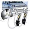 Nslumo H3 LED Fendinebbia Lampadine per Op.el Vauxhall Astra H 2004-2014 Astra G 1999-2009 Astra F 1992-1998 H3 2x Xenon Bianco Canbus LED H3 Fendinebbia H3 Lampadina Fendinebbia Luce d'angolo