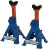 SATKIT Cavalletti Auto TSX Tool 3 Tonnellate Pieghevoli Altezza Regolabile 300-410 mm Set 2 Pezzi