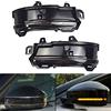Hacreyatu Indicatori di direzione dinamici a LED nello specchietto retrovisore per Land-Rover Discovery Sport Range Rover Evoque Velar per J-aguar F-Pace E-Pace